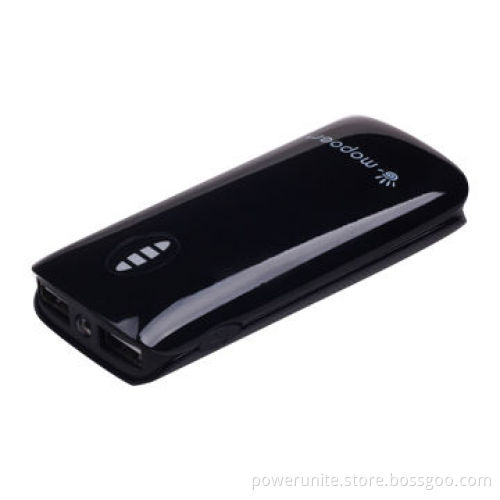 Colorful portable power bank 5,600mAh, with CE, RoHS, FCC marks